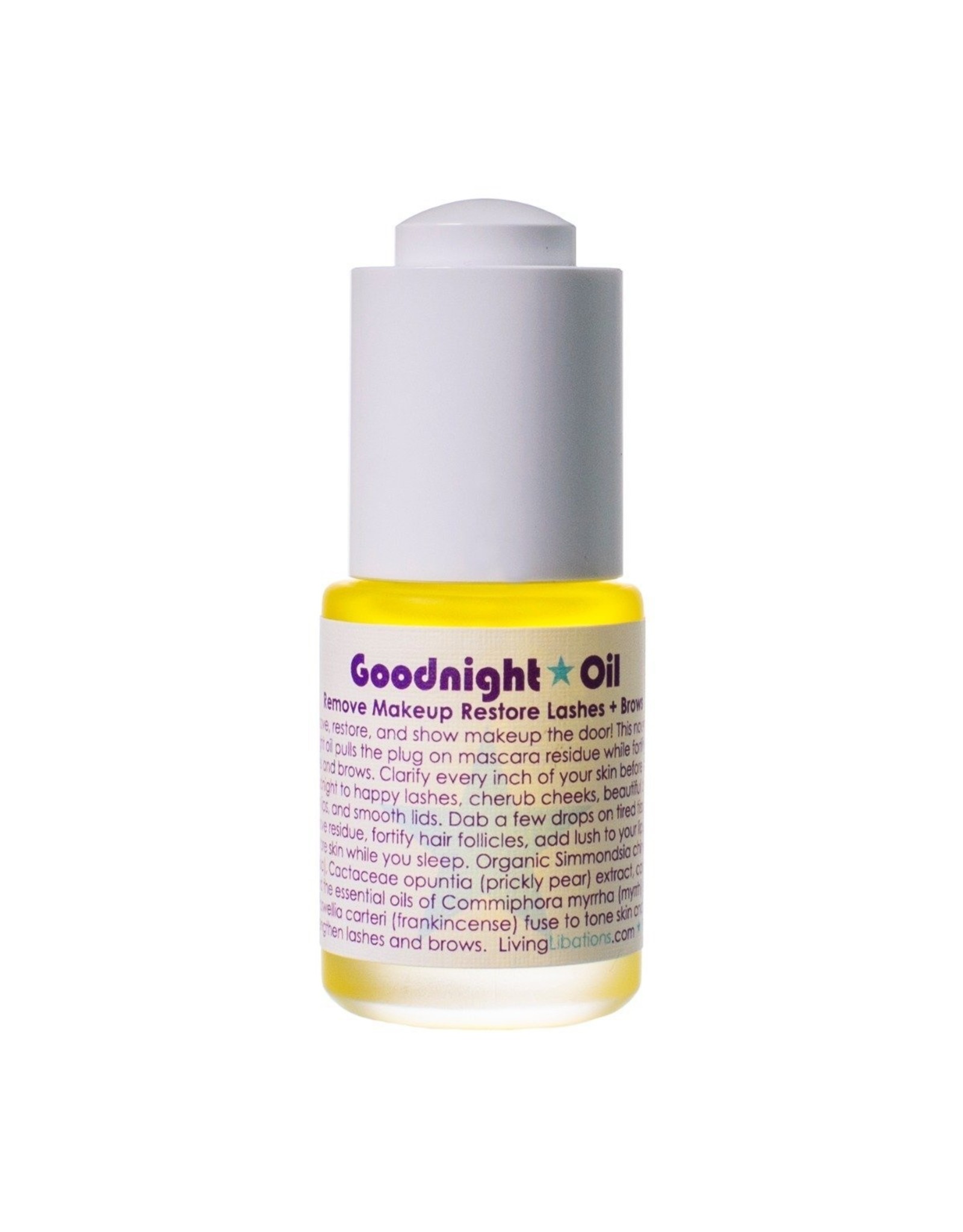 Living Libations Goodnight Oil - Makeup remover 15 ml