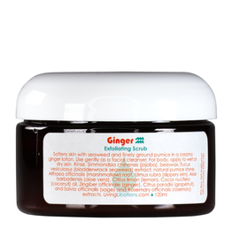 Living Libations Ginger Exfoliating Scrub 120 ml