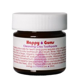 Living Libations Happy Gums Cleansing Clay Toothpaste