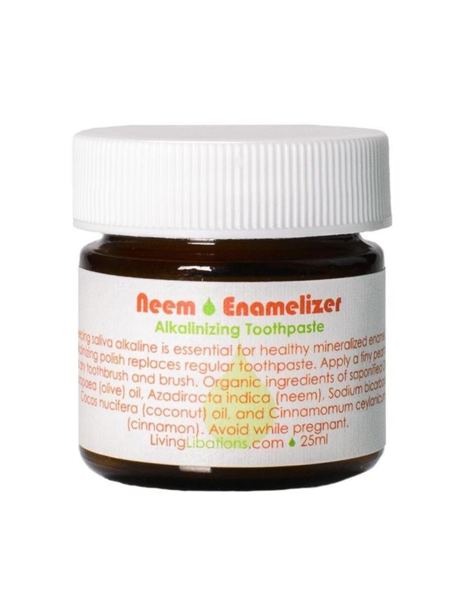 Living Libations Neem Enamelizer Alkalinizing Toothpaste
