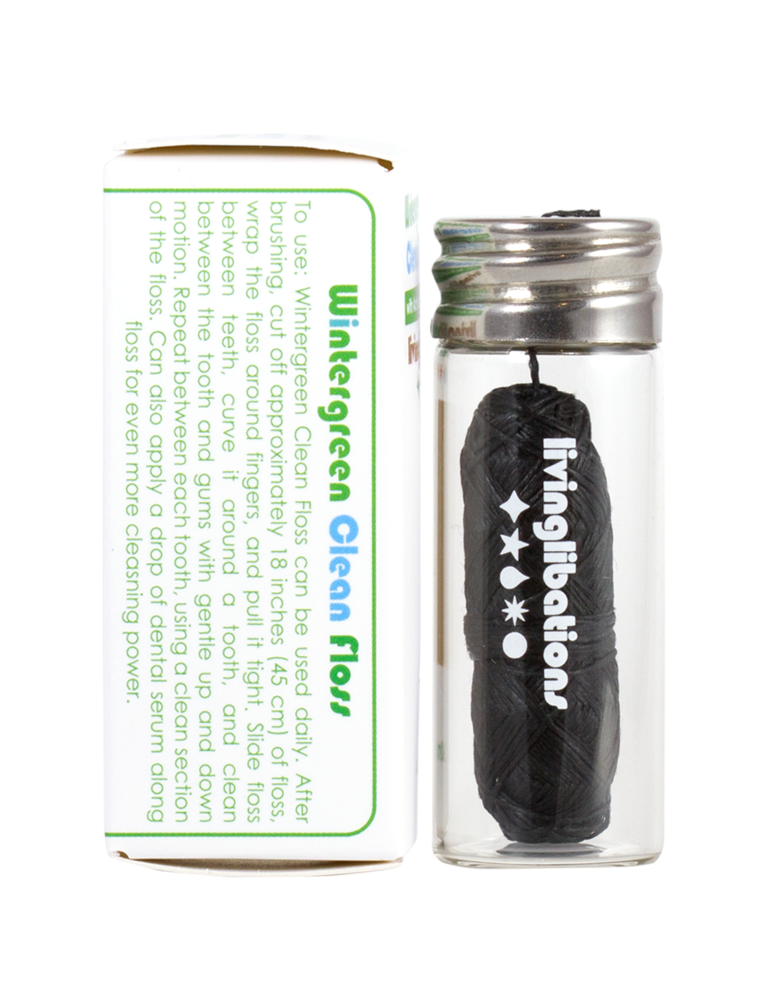 Living Libations Wintergreen Clean Floss