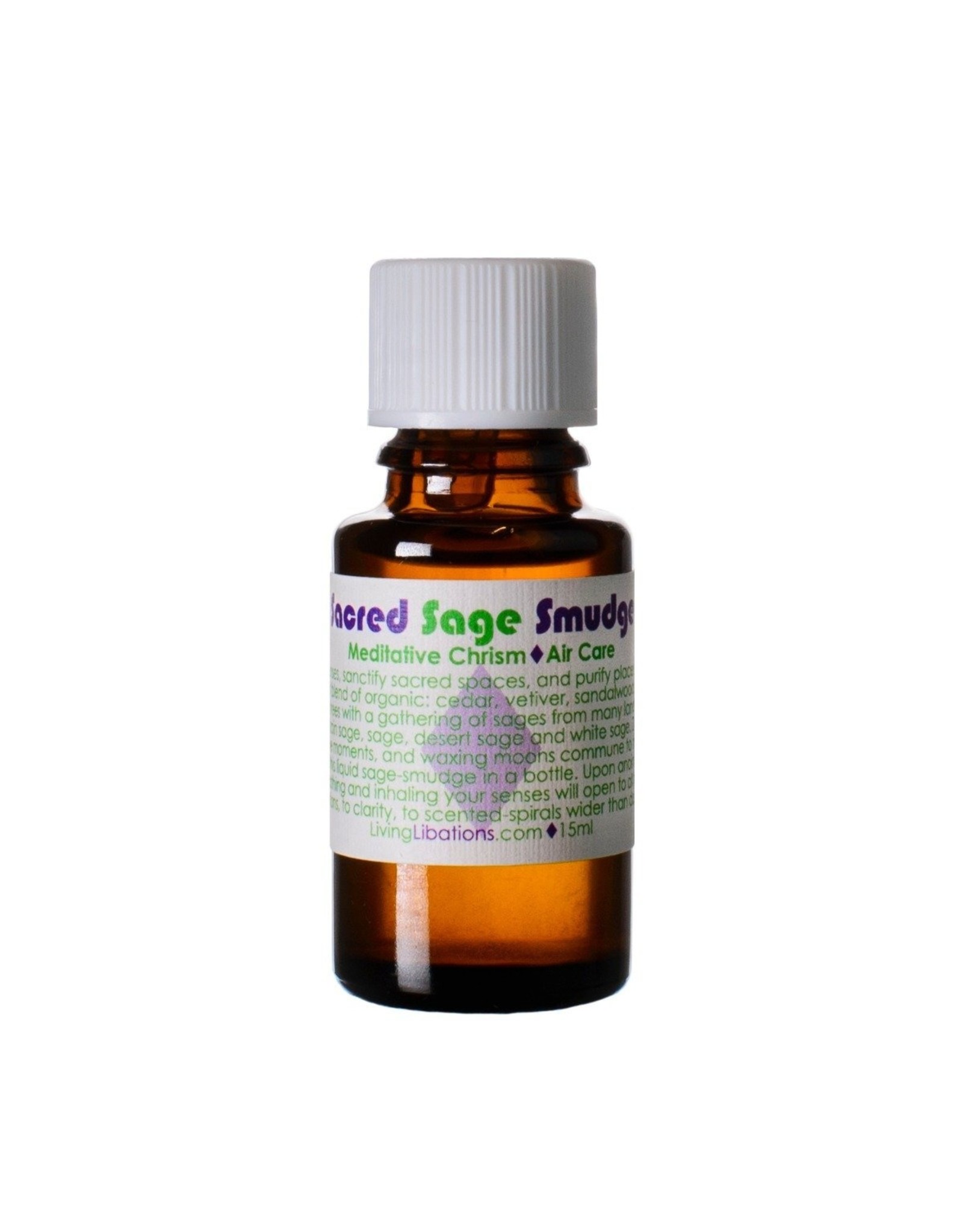 Living Libations Sacred Sage Smudge Chrism