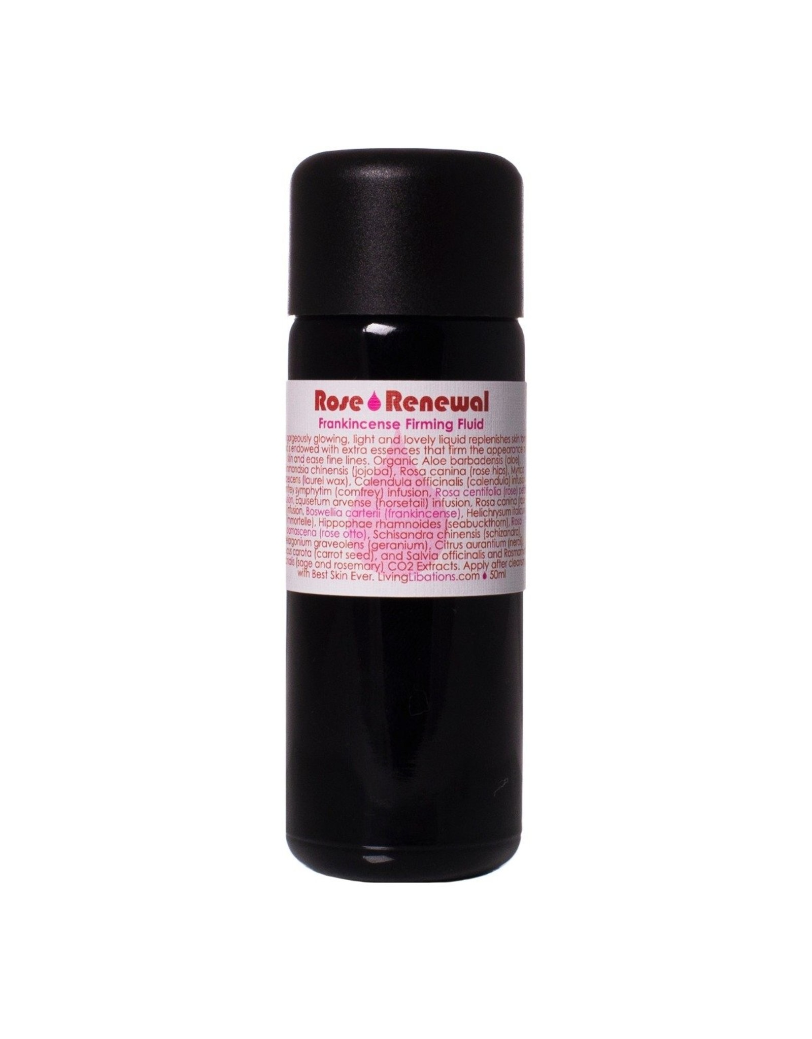Living Libations Rose Renewal Frankincense Firming Fluid