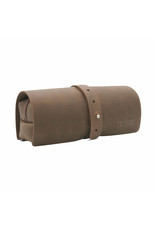 THEWO | "Tamea" 3 in 1 omwikkelbare etui van vintage leer - old antique