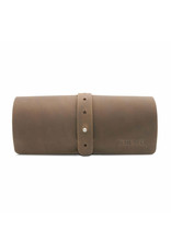 THEWO | "Tamea" 3 in 1 omwikkelbare etui van vintage leer - old antique