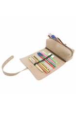 Thielemann THEWO | "Tamea" 3 in 1 omwikkelbare etui van vintage leer - new antique