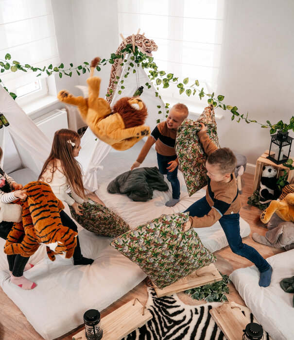 Jungle slaapfeest