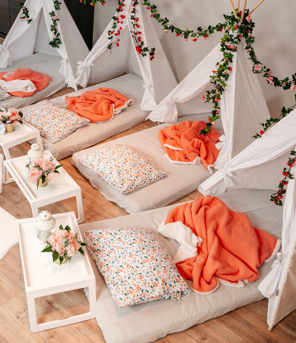 Slaapfeestjes: Flowers