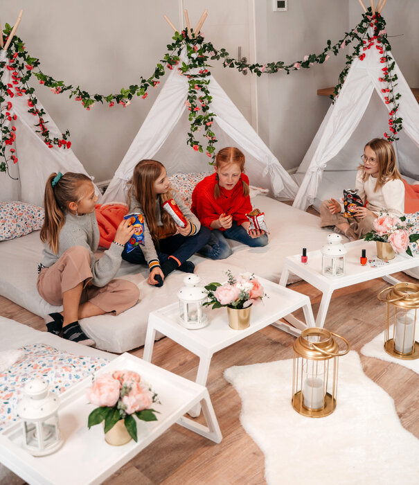 Slaapfeestjes: Flowers
