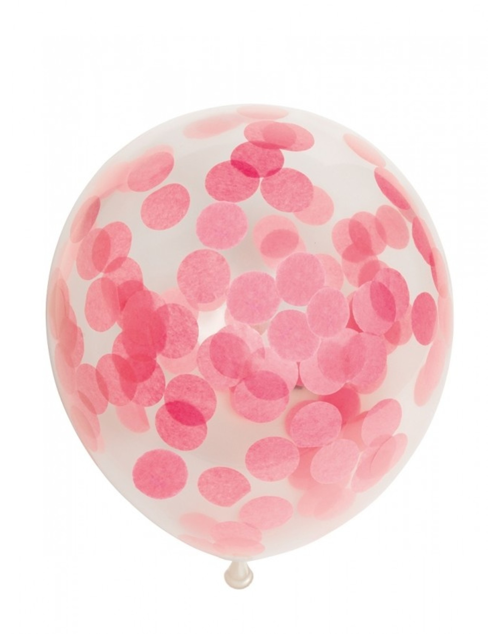 Confetti ballon Roze