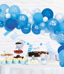 Ballonnenboog: Blauw