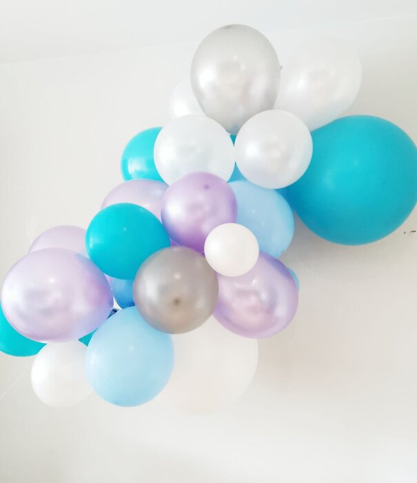 Ballonnenslinger: Blauw - Paars