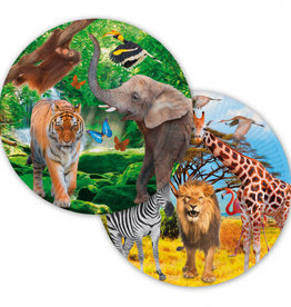 8 Safari feestborden