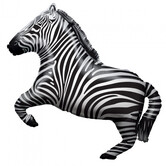Folieballon: Zebra