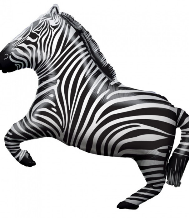 Folieballon: Zebra