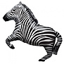 Folieballon: Zebra
