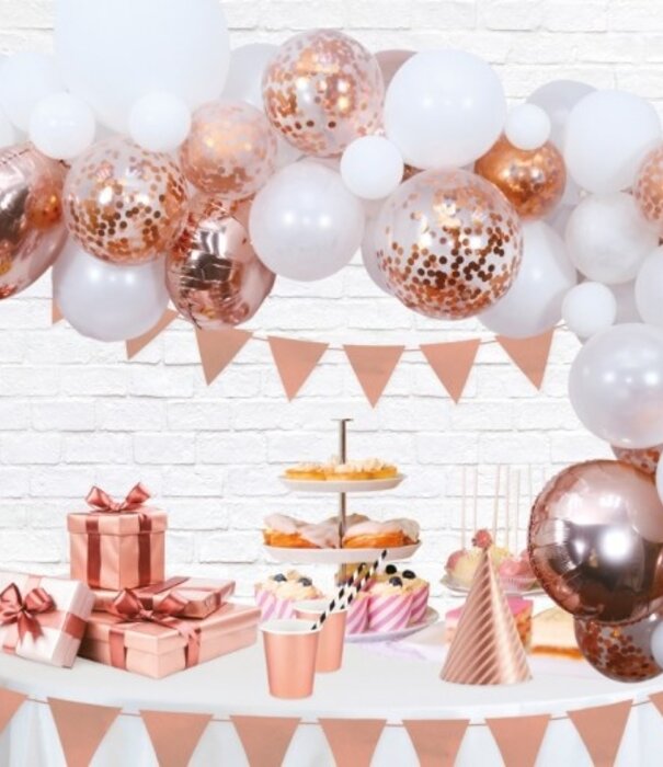Ballonnenboog: Rosé goud