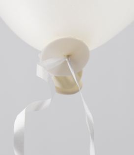Automatische snelsluitlint voor ballonnen