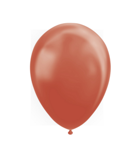 10x Metallic kopere ballonnen
