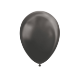 10x latex ballon zwart | 30cm