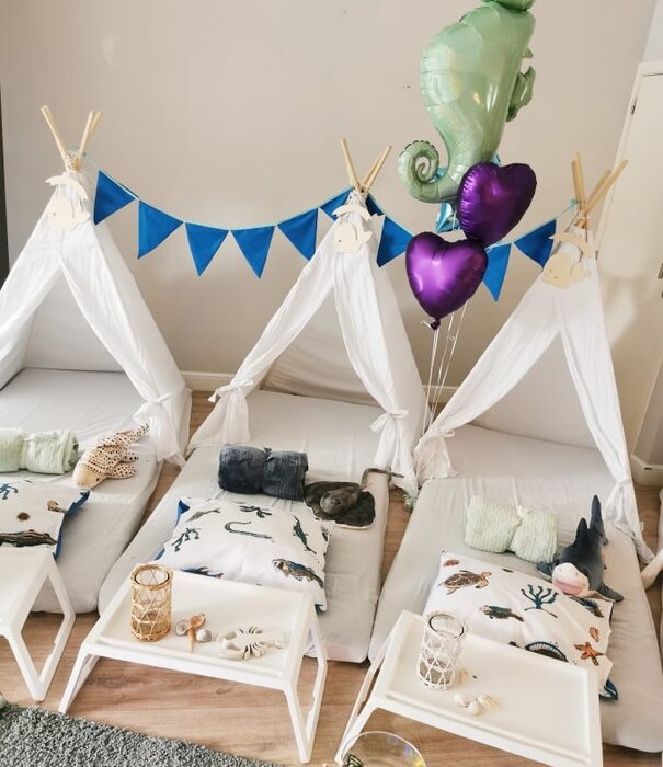 Slaapfeestje: Wonderwaterwereld