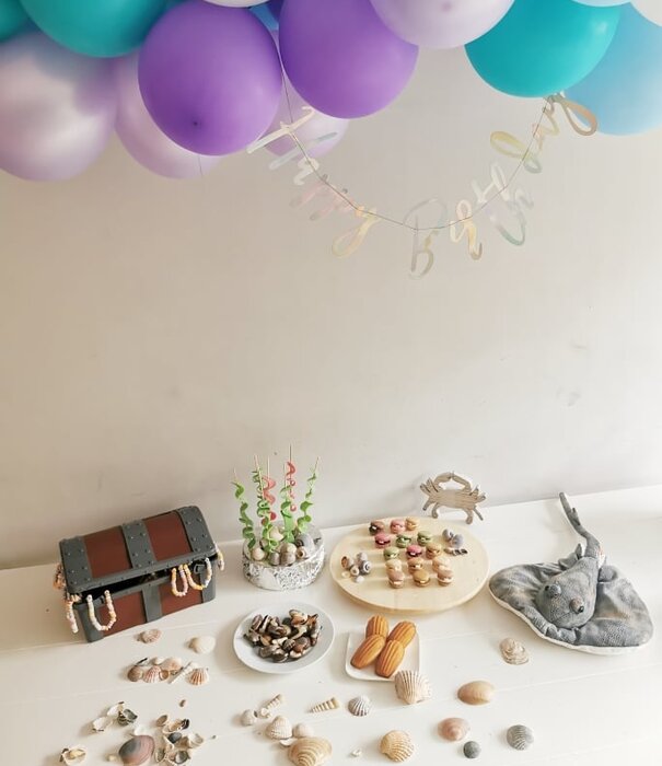 Slaapfeestje: Wonderwaterwereld