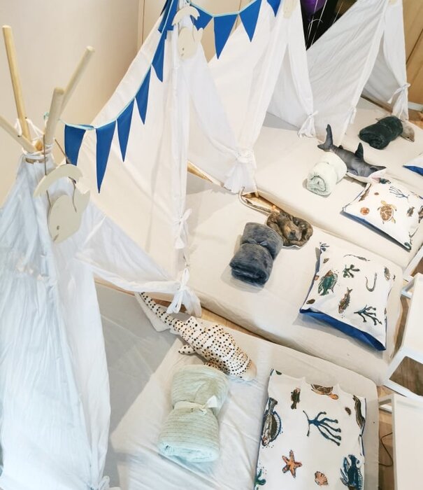 Slaapfeestje: Wonderwaterwereld