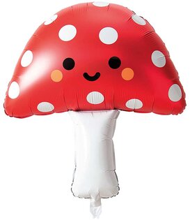 Folieballon paddenstoel