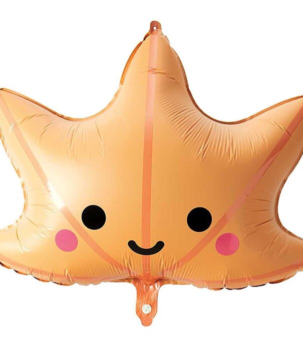 Folieballon herfstblad
