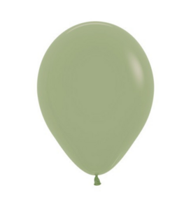 10x latex ballon olijfgroen | 30cm