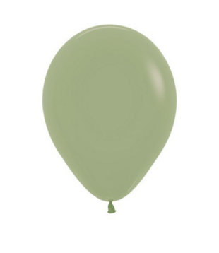 10x latex ballon olijfgroen | 30cm