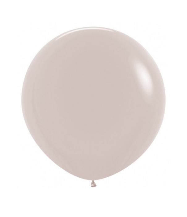 1x ballon white sand