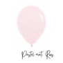 10x latex ballon: pastel mat roze