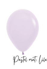 10x latex ballon: pastel mat lila