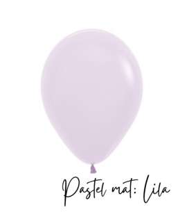 10x latex ballon: pastel mat lila