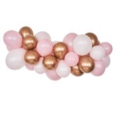 Ballonnenboog Roze - Koper