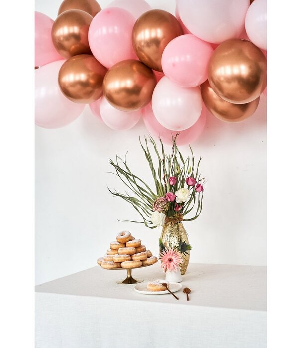 Ballonnenboog Roze - Koper
