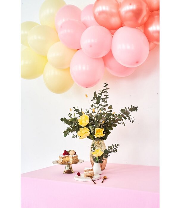 Ballonnenboog pastel rose