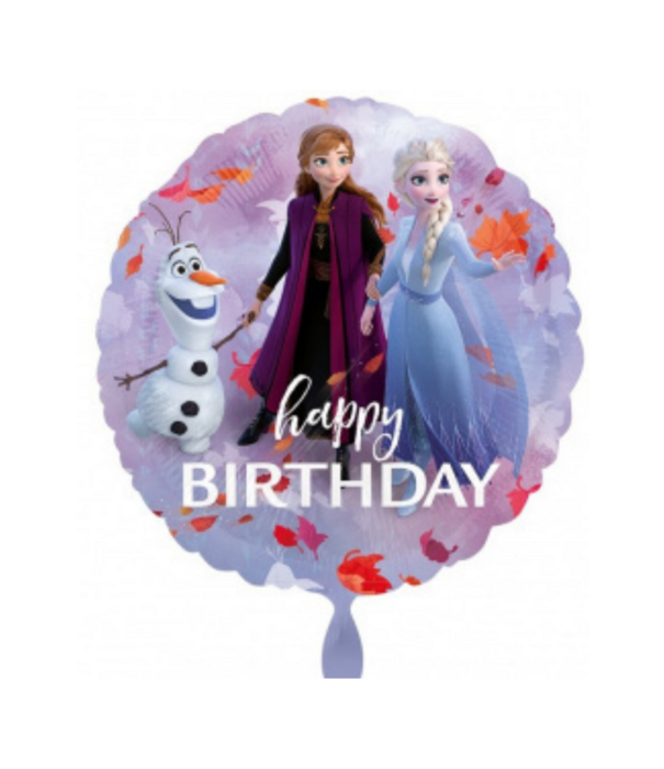 Ballonnenpost: Happy birthday Frozen