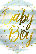 Ballonnenpost: Baby boy met goud
