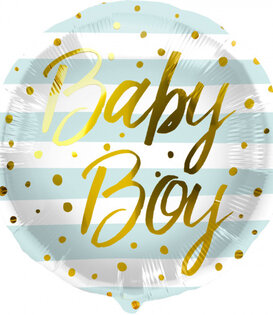 Ballonnenpost: Baby boy met goud