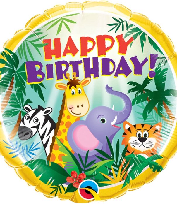 Ballonnenpost: Happy birthday dieren