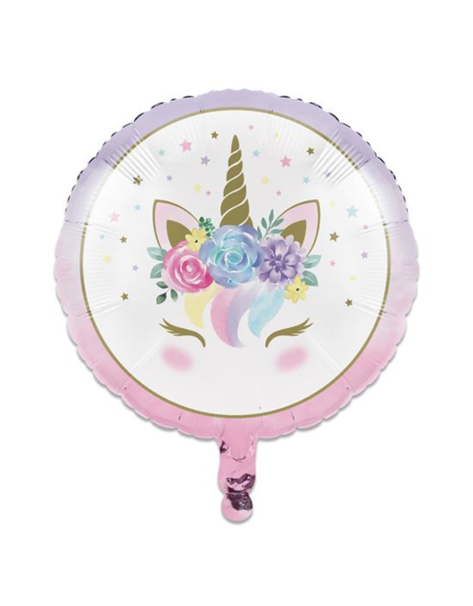 Ballonnenpost: folieballon unicorn