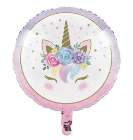 Ballonnenpost: folieballon unicorn