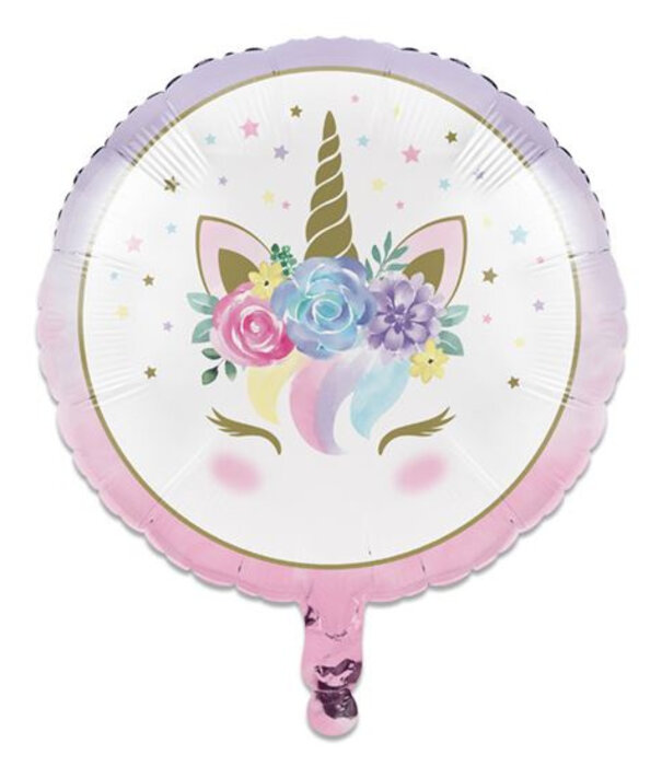 Ballonnenpost: folieballon unicorn