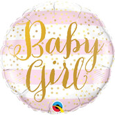 Ballonnenpost: Baby girl met goud