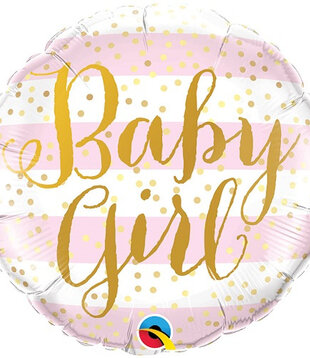 Ballonnenpost: Baby girl met goud