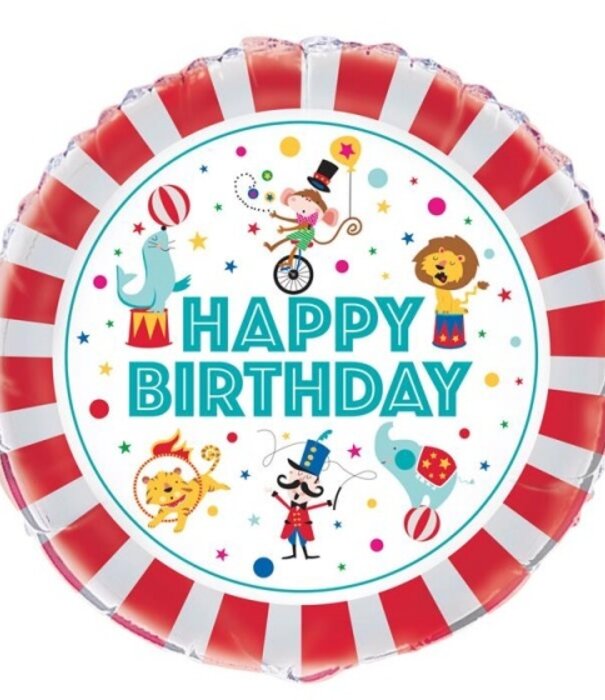 Ballonnenpost: folieballon circus