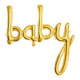 Folieballon goud | Baby