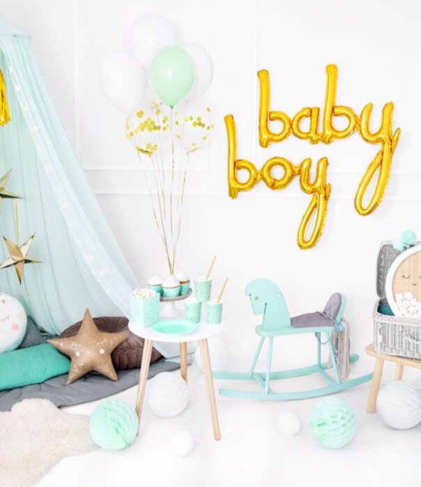 Folieballon goud | Baby